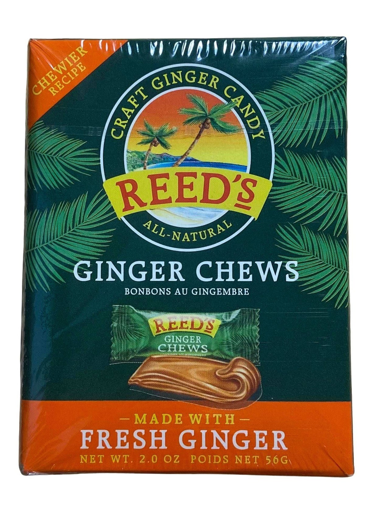Ginger Chews, Reeds - Country Life Natural Foods