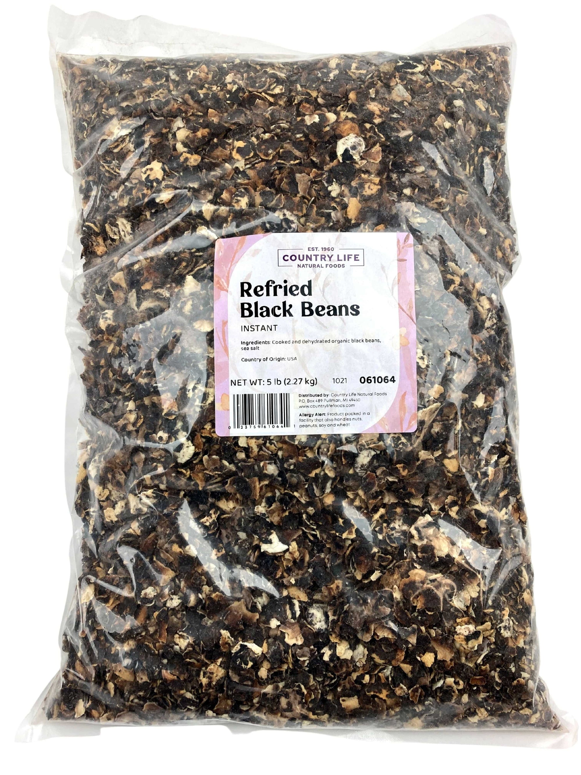 Black Beans, Instant, Organic - Country Life Natural Foods