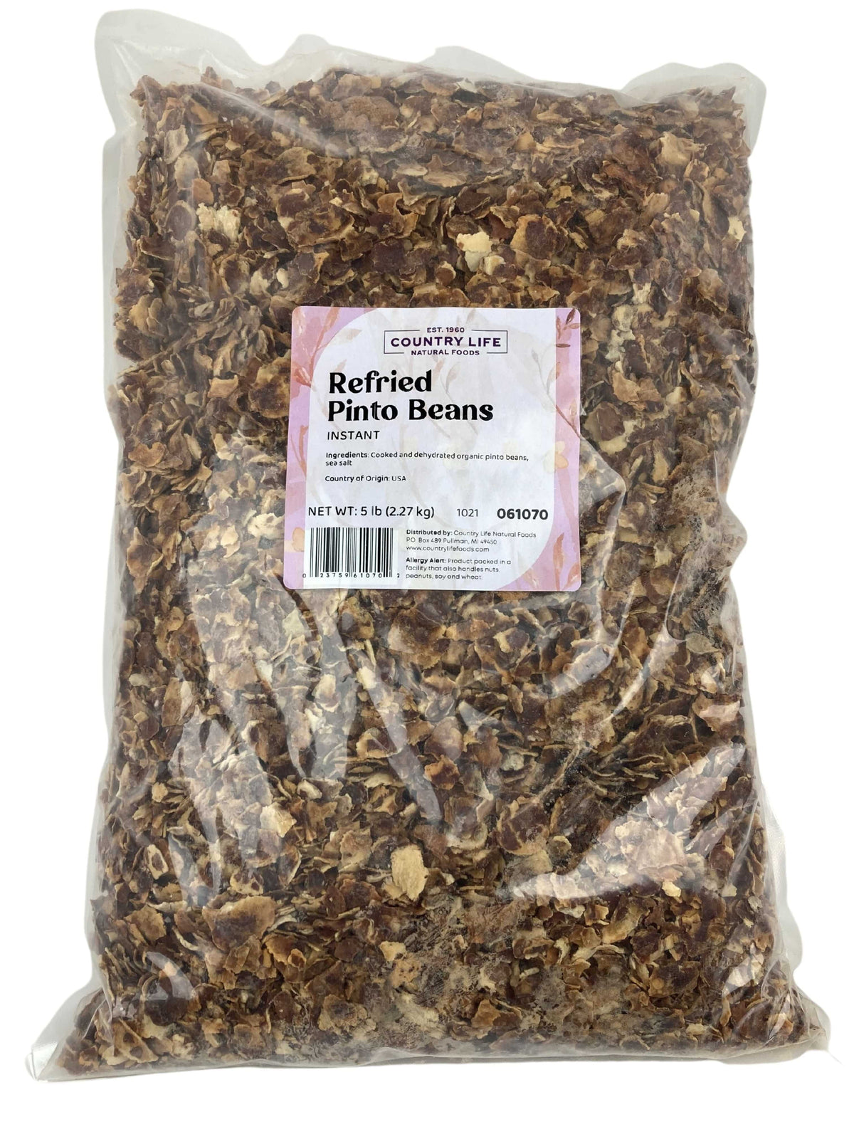 Pinto Beans, Instant, Organic - Country Life Natural Foods