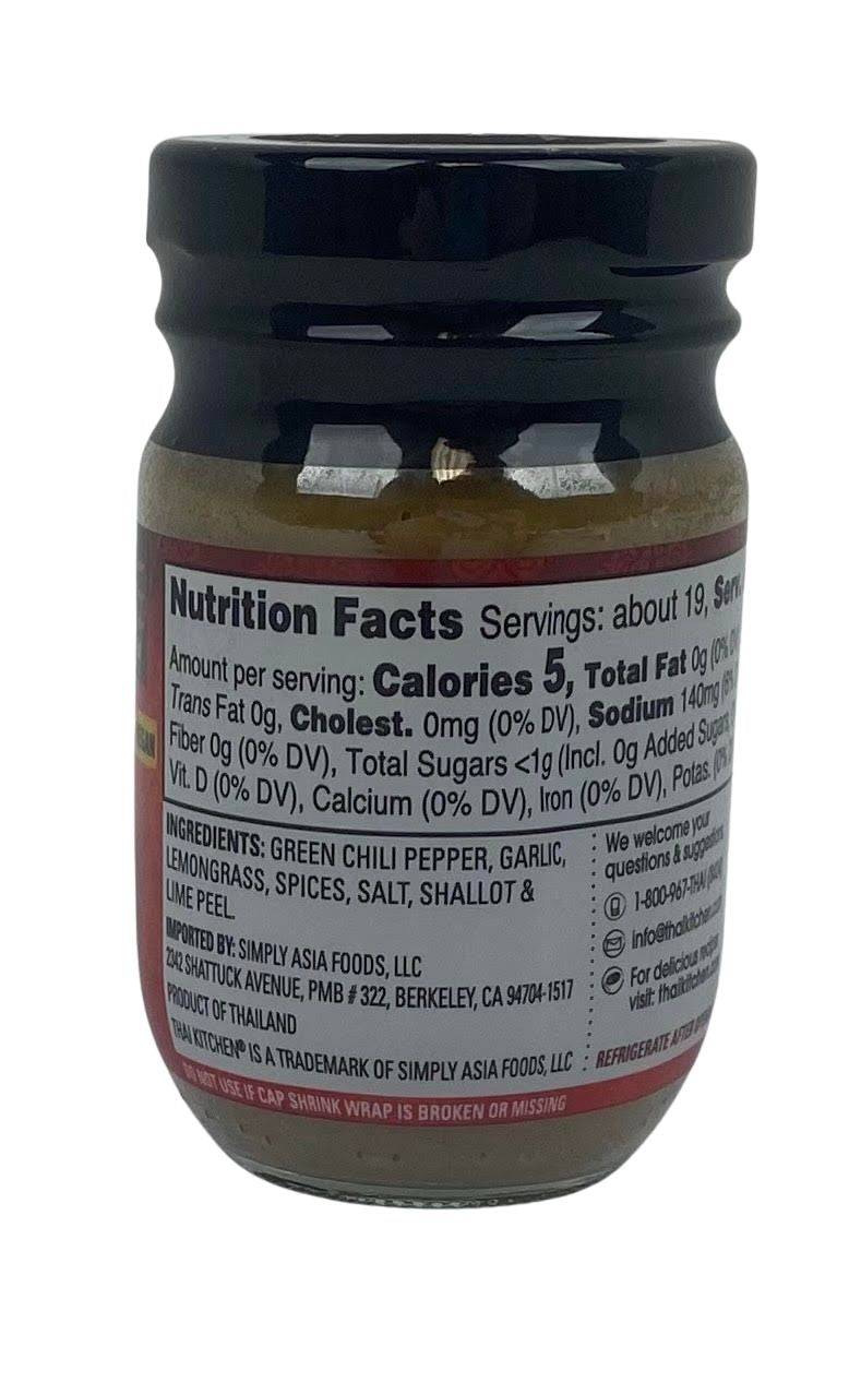 Curry Paste, Thai - Country Life Natural Foods