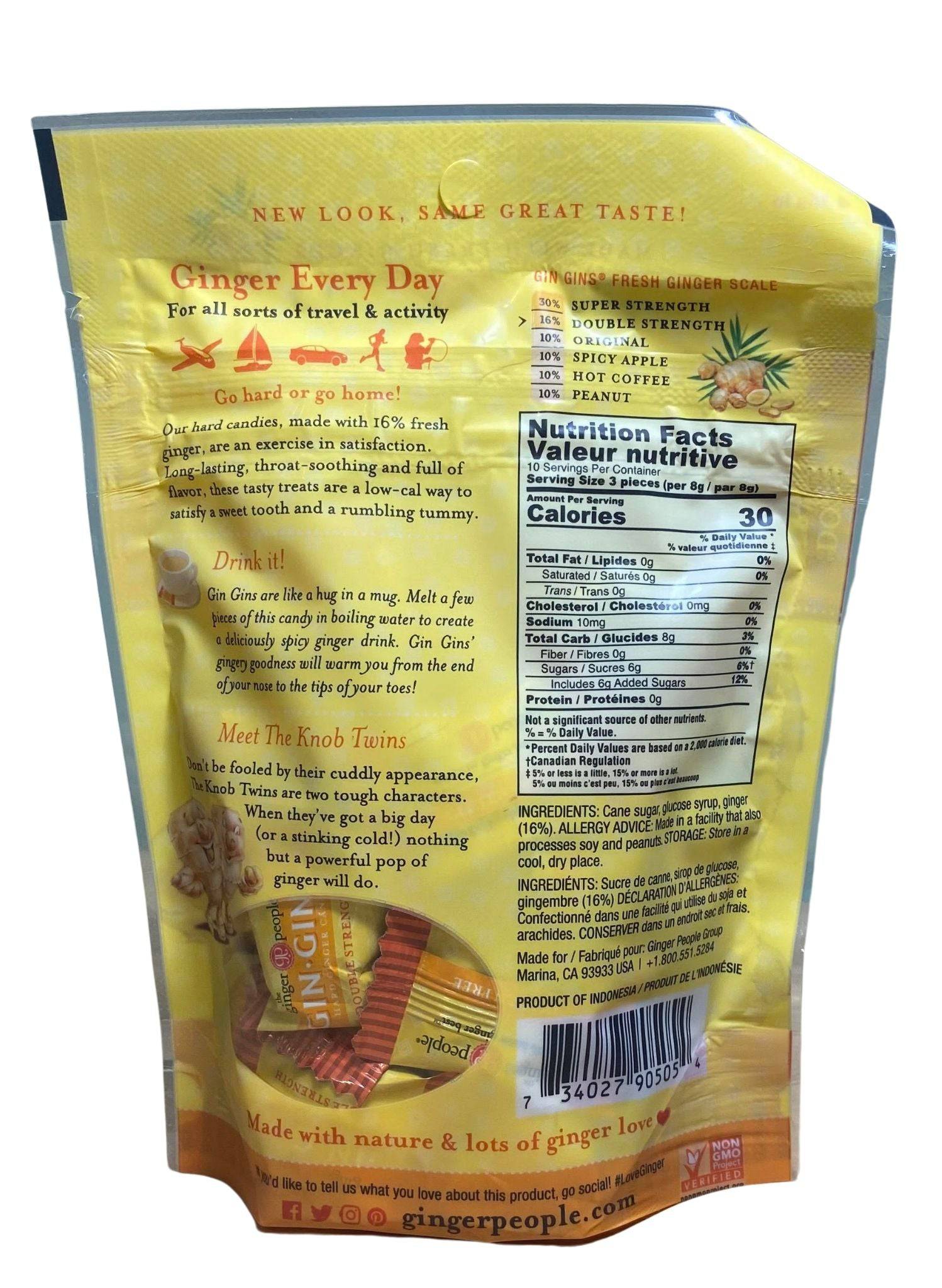 Ginger Candy, Gin-Gins, Hard - Country Life Natural Foods